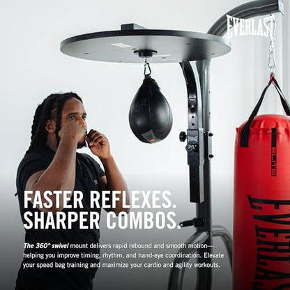 Everlast Adjustable Speed Bag Platform | Boxing, Heavy-Duty Mount, Training