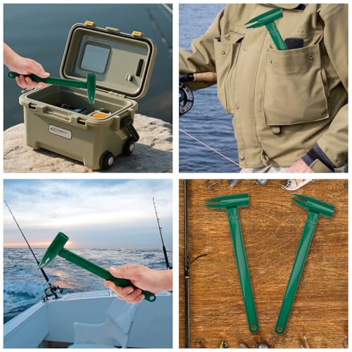 2Pcs Intelligent Live Bait Catcher Device, Quick and Precise Live Bait Holder Tool Cool Gadget for Fishing Angler Fishermen Beginner