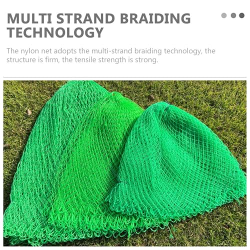 SUPVOX Fishing Landing Net Replacement Head with Thickened Nylon Mesh, Large Portable Catching Net for Outdoor Freshwater Fish, Sturdy Fish Landing Accessory for Anglers