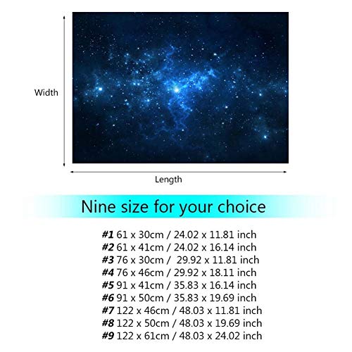 Aquarium Background Poster,PVC Adhesive Backdrop Static Cling Backdrop Decorative Paper(61 * 30cm)