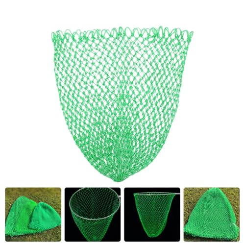 Toddmomy Fishing Net Replacement Head, Thickened Nylon Mesh Fish Catch Basket, Lightweight Portable Fish Catching Supplies for Outdoor Anglers
