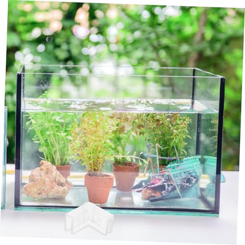Levemolo 10pcs Multifunctional Corner Guards for Aquariums and Furniture Transparent Shaped Edge Protectors Material for Comprehensive for Various