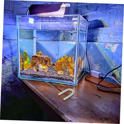 Stainless Steel u Shape Tube Connector for Aquariums Stainless Steel Hose Fittings for Fish Tank and Systems Easy to Install Leakproof Design Aesthetic Appeal