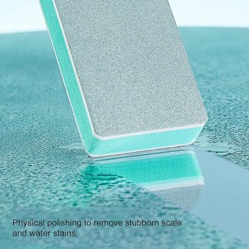 6 Pieces Aquarium Supplies Glass Cleaner Brush 9x4x1.2cm Scrubber Pad Aquarium Glass Cleaning Tool for Fish Turtle Tank
