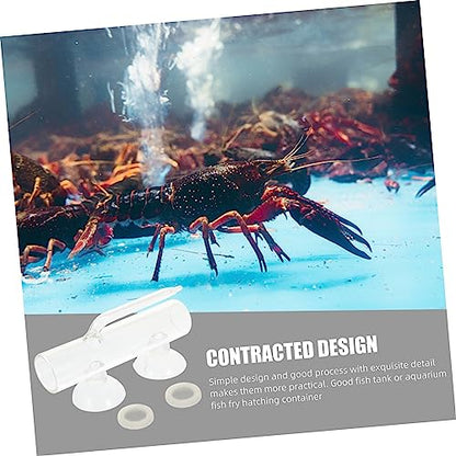 ibasenice 1set Fish Breeding Tool Multi-use Incubator Cup for Fish Tanks Safe Isolation Box Easy Installation and Cleaning for Betta