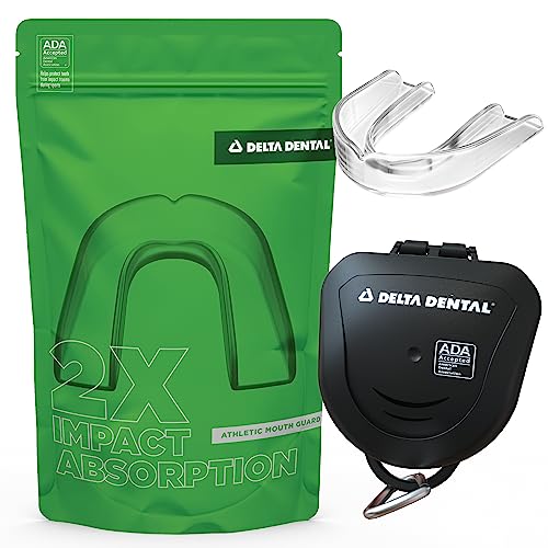 Mouth Guard, ADA Accepted, No Strap, 1-Pack, Adult Clear - color: Clear, size: Adult