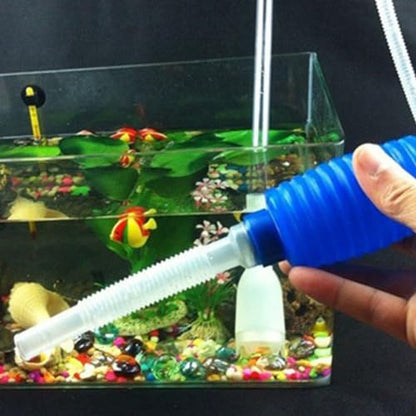 Aquarium Fish Tank Vacuum Water Change Siphon Gravel Suction Pipe Filter Fish Tank Water Change Pump Tools Filters, Fine Workmanship