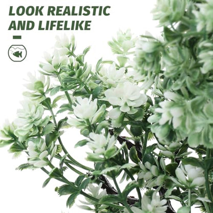 10 Inch Artificial Aquarium Tree Resin Fish Tank Decor Plastic Water Plant for Home Fish Tank Landscape Decoration