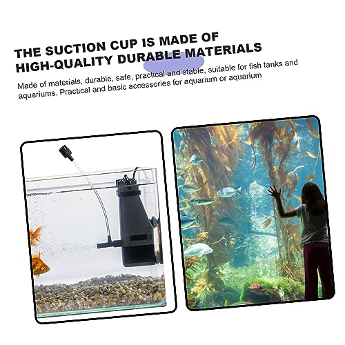 OUNONA 20pcs Aquarium Cup Holders for Fish Tank Oxygen Tubing Easy Install Design for Optimal Fixing Opening Aquarium Accessories