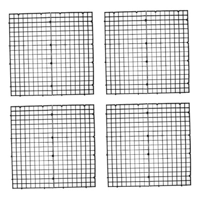 10pcs Fish Tank Divider Grid Divider Panels for Aquariums Easy to Install Isolation Board for Fish Breeding and Separation Material