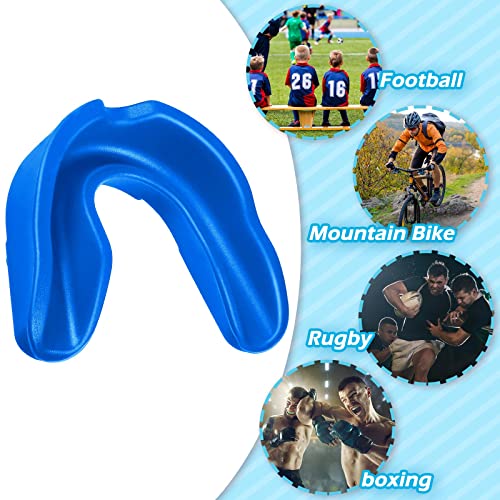 Frienda Adult Mouth Guards for Sports with Case - color: Lake Blue
