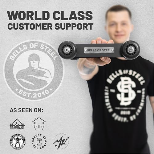 Ab Glider Machine Bells of Steel - Single Floot Glute Ham Developer