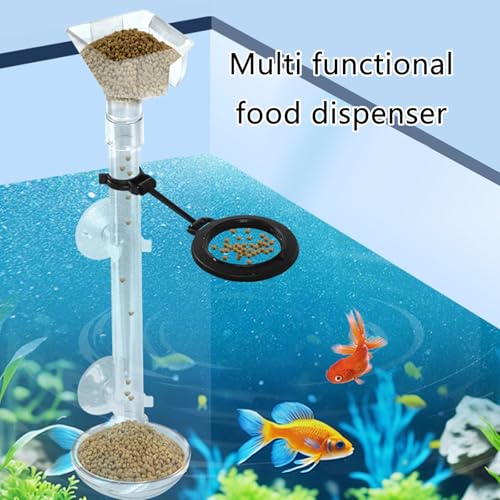 Feeder Acrylic Shrimp Feeders Tube Dish Set Highly Transparents Acrylic Aquariums Feeders for Home Aquariums - size: 135-245mm