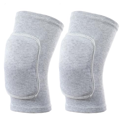 SUJAYU A Pair Elbow Pads Volleyball Arm Sleeves, Tandem Elbow Pads Volleyball Arm Pads Elbow Protector Tennis Basketball - color: Grey, size: Small