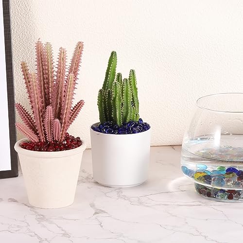 250g/0.55lb 3-6mm Decorative Gravel Stones, Coarse Sand Stone DIY Decor for Vase Filler Beads Crafts Fish Tank Aquarium Garden Decoration Potted Plants, Taupe