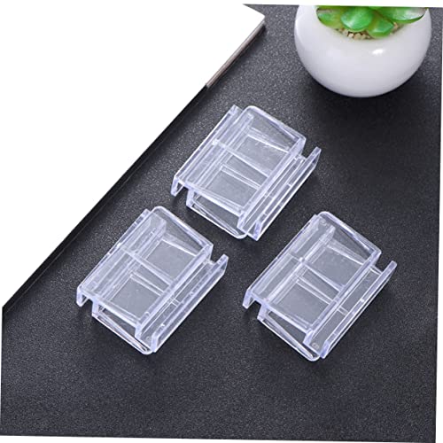 10Pcs Aquarium Bracket for Tank Cover Support Plastic Frame for Fish Tank and Aquarium and Accessories for Home Aquarium Setup