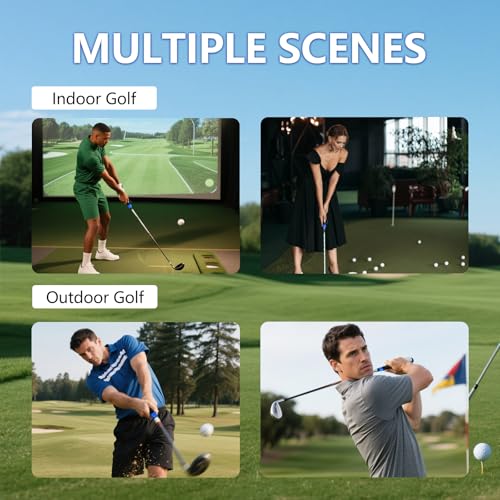 Golf Grip Trainer for Right-Handed Golfers – Golf Training Aid for Proper Hand Placement, Build Muscle Memory & Improve Swing Consistency, Golf Club Grip Trainer for Drivers, Irons & Wedges