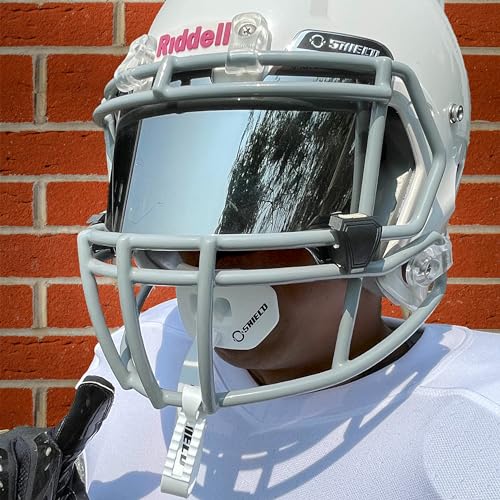 O Shield Core Football Mouth Guard, Detachable Strap | Football Mouth Guard with Detachable Strap — No-Boil Ready Fit, BPA-Free, Brace-Friendly, Includes Carrying Case - color: Yellow / Gold