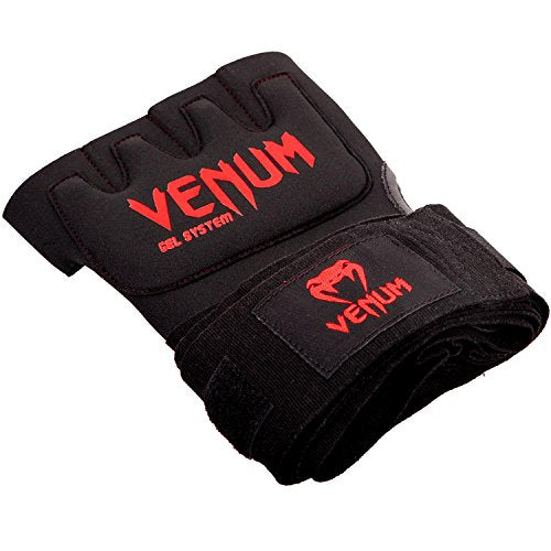 Venum Venum Kontact Gel Glove Wraps - color: Black/Red