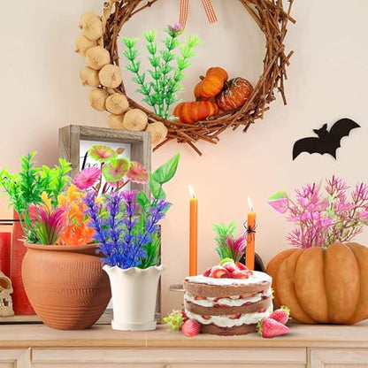 94 Pcs Fish Tank Plants Aquarium Decorations,Used for Household and Office Aquarium Simulation Plastic Hydroponic Plants