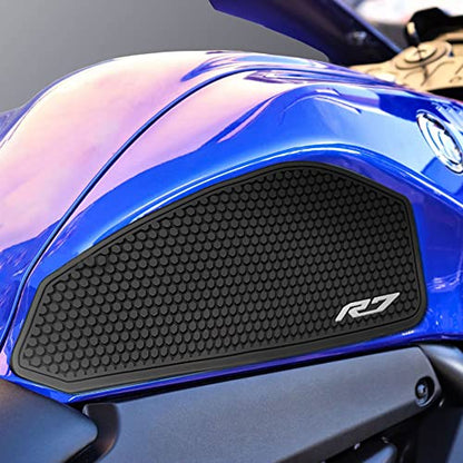for YZF-R7 YZF r7 2025 2024 2023 2022 2021 New Accessories Motorcycle Tank Traction Pad Anti Slip Sticker Gas Knee Grip Protector Tank pad