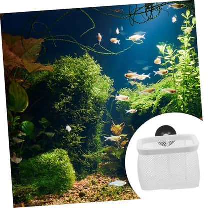 LIOOBO Fish Tank Net Isolation Box Aquarium Decor Suction Cup for Fish Breeding