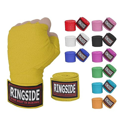 Ringside Mexican Style Boxing Hand Wraps 180" - color: Gold, size: 1 Pair