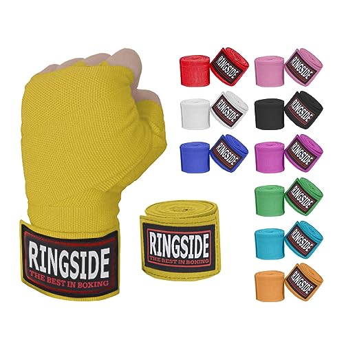 Ringside Mexican Style Boxing Hand Wraps 180" - color: Gold, size: 1 Pair