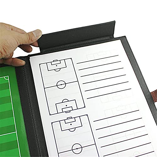 Joyeee Magnetic Tactics Coaching Boards, Football Coaching Planner, Football Coaching Accessories, Referee Football Coach Gifts, Soccer Clipboard Soccer Training Equipment for Kids, 48 x 32 CM