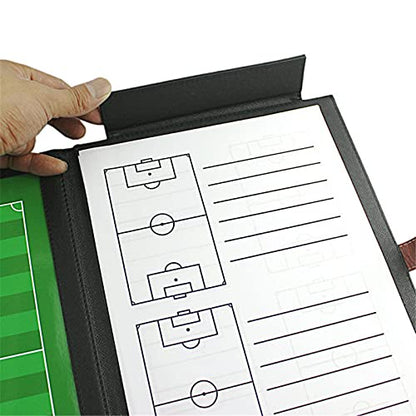 Joyeee Magnetic Tactics Coaching Boards, Football Coaching Planner, Football Coaching Accessories, Referee Football Coach Gifts, Soccer Clipboard Soccer Training Equipment for Kids, 48 x 32 CM