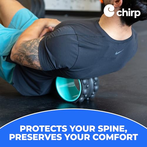 Chirp Wheel XR Acupressure Back Roller Set, 3-Pack, Mint | Acupressure Back Roller Set, Textured Foam Roller for Trigger Points, Deep Tissue Massage, 4/6/10 in - size: 3-Pack (10, 6, 4 Inch) Mint