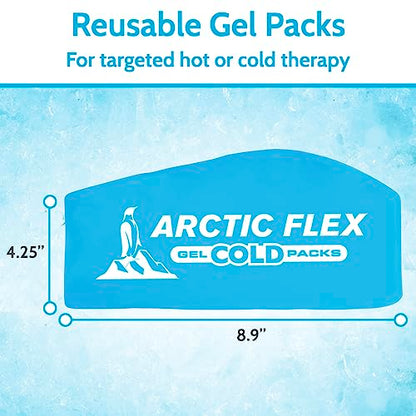 Arctic Flex Gel Replacement Packs - Ice Packs Reusable for Face Ice Brace - size: Face