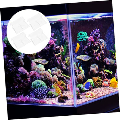 4pcs Sturdy Acrylic Fish Tank Lid Supports Aquarium Cover Racks for and Design for Optimal Support