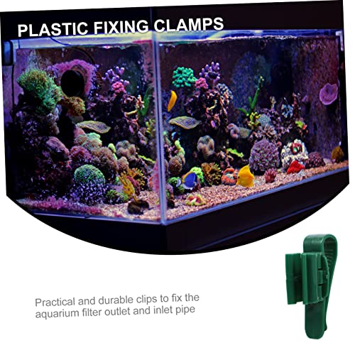 8pcs Adjustable Aquarium Clips Premium Filtration Hose Mount Holders for Inlet Outlet Tubes Multi-Functional Fixing Clamps for Fish Tanks Secure and Versatile Water Hose Support