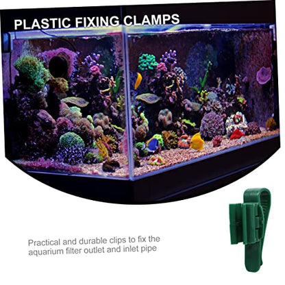 8pcs Adjustable Aquarium Clips Premium Filtration Hose Mount Holders for Inlet Outlet Tubes Multi-Functional Fixing Clamps for Fish Tanks Secure and Versatile Water Hose Support