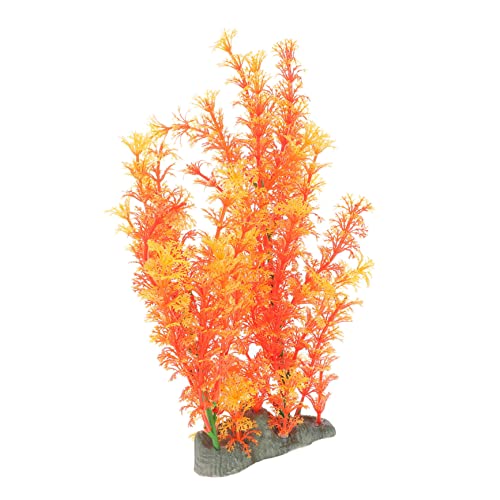 BESPORTBLE 3pcs Decorative Aquarium Grass Creative Artificial Plant for Fish Tanks Lifelike Underwater Landscape Decor Lightweight Easy to Arrange for Enhancing Aquatic Environments