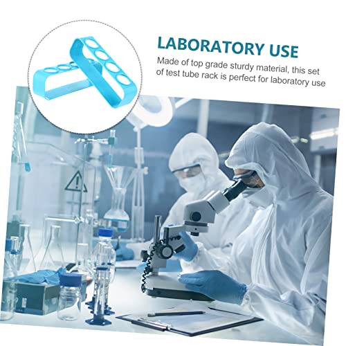 PRETYZOOM 2PCS Test Tube Rack Adjustable Tube Organizer for Boys and Experiments Laboratory Test Holder Easy Assembly