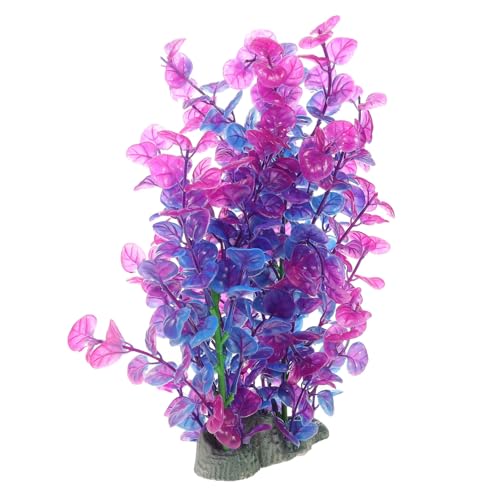 Decorative Aquarium Grass Artificial Tank Plant for Desktop Fish Tank Landscape DIY Lifelike Underwater Grass for Hiding and Enhancing Aquarium Ambiance