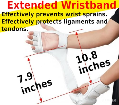 MMA Gloves Grappling Sparring, Mixed Martial Arts Mitts Men Women Boxing Gloves, Combat Sports Training, Muay Thai, Kickboxing, Open Palm Training Gloves for Grappling, Punching Bag, Self-Defense
