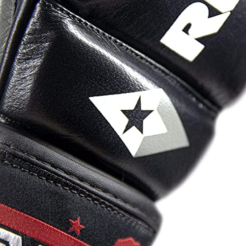Revgear Pro Series MS1 MMA Boxing Glove, Premium Leather, Thai, MMA - color: Black, size: Small