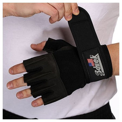 Schiek Sports 540 Platinum Lifting Gloves, Gym Workouts | Wrist support, weight training, durable grip, comfortable palm padding, weightlifting gloves, sports wrap, gym gloves for men - size: X-Large