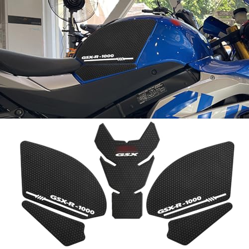 for 2026 2025 GSX-R1000R gsx-r1000 Motorcycle Accessories Fuel Tank Stickers and Anti-Scratch Stickers Rubber Fuel Tank pad GSX R1000 2019-2023 2024 2025 2026 - color: Gsx-r1000r Black