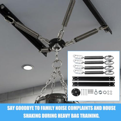 200LBS-MB Heavy Bag Hanger Noise Vibration Dampening Ceiling Mount
