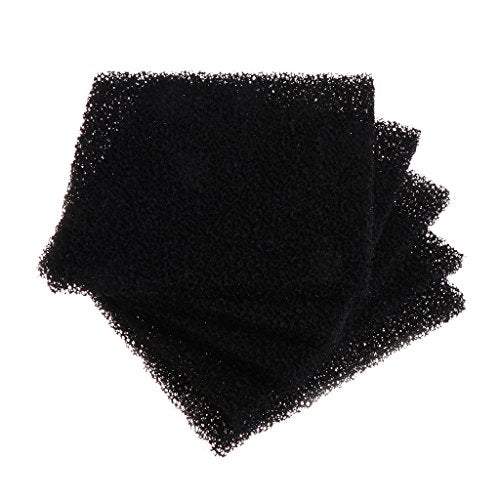 5 Pack Fish Tank Filter Media Activated Carbon Sponge Replacement Foam Pad for Aquarium Water Heater Light Thermometers Gravel Sand Decorations Decorations Light Stand