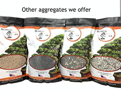 Calcined Clay for Bonsai, Succulent, Cactus | 2 Quarts Bag | 1/8” Particle Size | The Bonsai Supply - size: Calcined Clay 2 Quarts