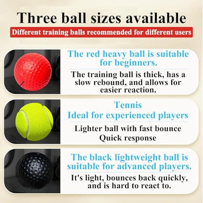 Boxing Reflex Ball for Adults and Kids - React Reflex Balls on String with Headband - Improve Hand Eye Coordination, Punching Speed, Games Enhance Parent-Child Relationships,Keep fit.