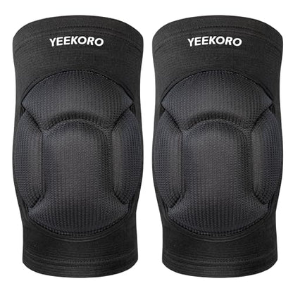 Knee Pads with Thickened SBR Pad, Sports Knee Support Sleeve(M) - size: Medium