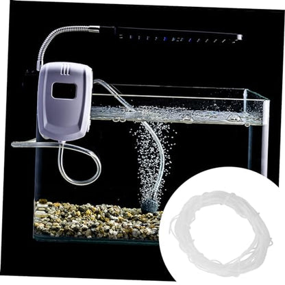 UKCOCO 30m Fish Tubing Flexible Airline Hose for Aquariums and Hydroponics Transparent Hose for Oxygen Pumps and Accessories