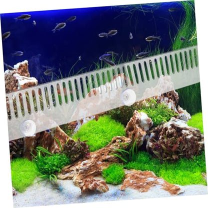 BESPORTBLE Aquarium Overflow Comb Fish Tank Divider Easy Installation Barrier for Interconnected Aquariums Cups