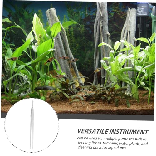 Toddmomy Aquarium Plant Substrate Tweezer Aquarium Cleaning Tool Fish Tank Gravel Cleaning Clip